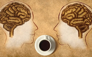 мозг кофе кава