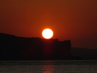схід сонця над Чорним морем