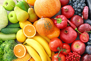 фрукти овочі
